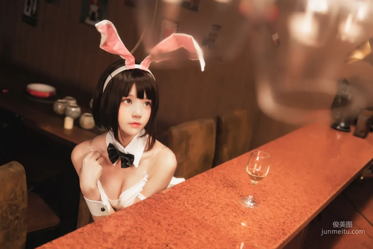 桜桃喵《(加藤惠)兔女郎》 [萝莉COS] 写真集8