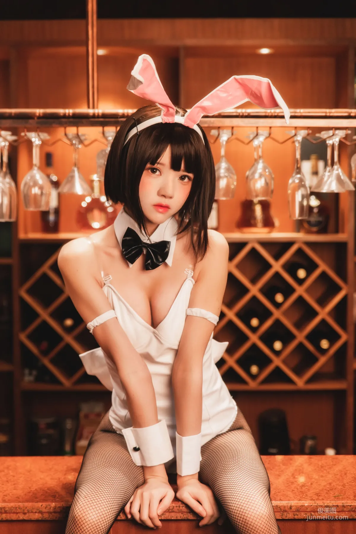 桜桃喵《(加藤惠)兔女郎》 [蘿莉COS] 寫真集 28
