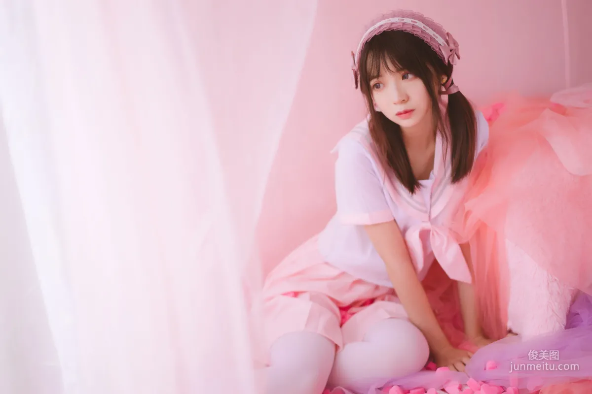瘋貓ss《絲襪狂想曲(粉)》 [蘿莉COS] 寫真集 29