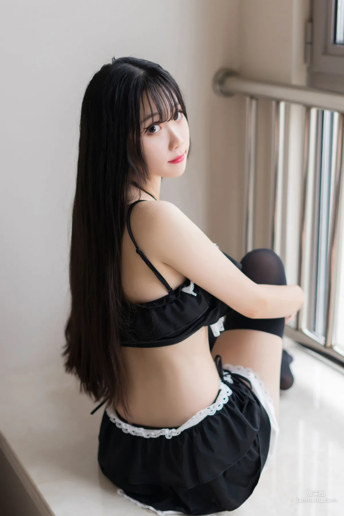 [风之领域] NO.114 长发黑丝少女 写真集22
