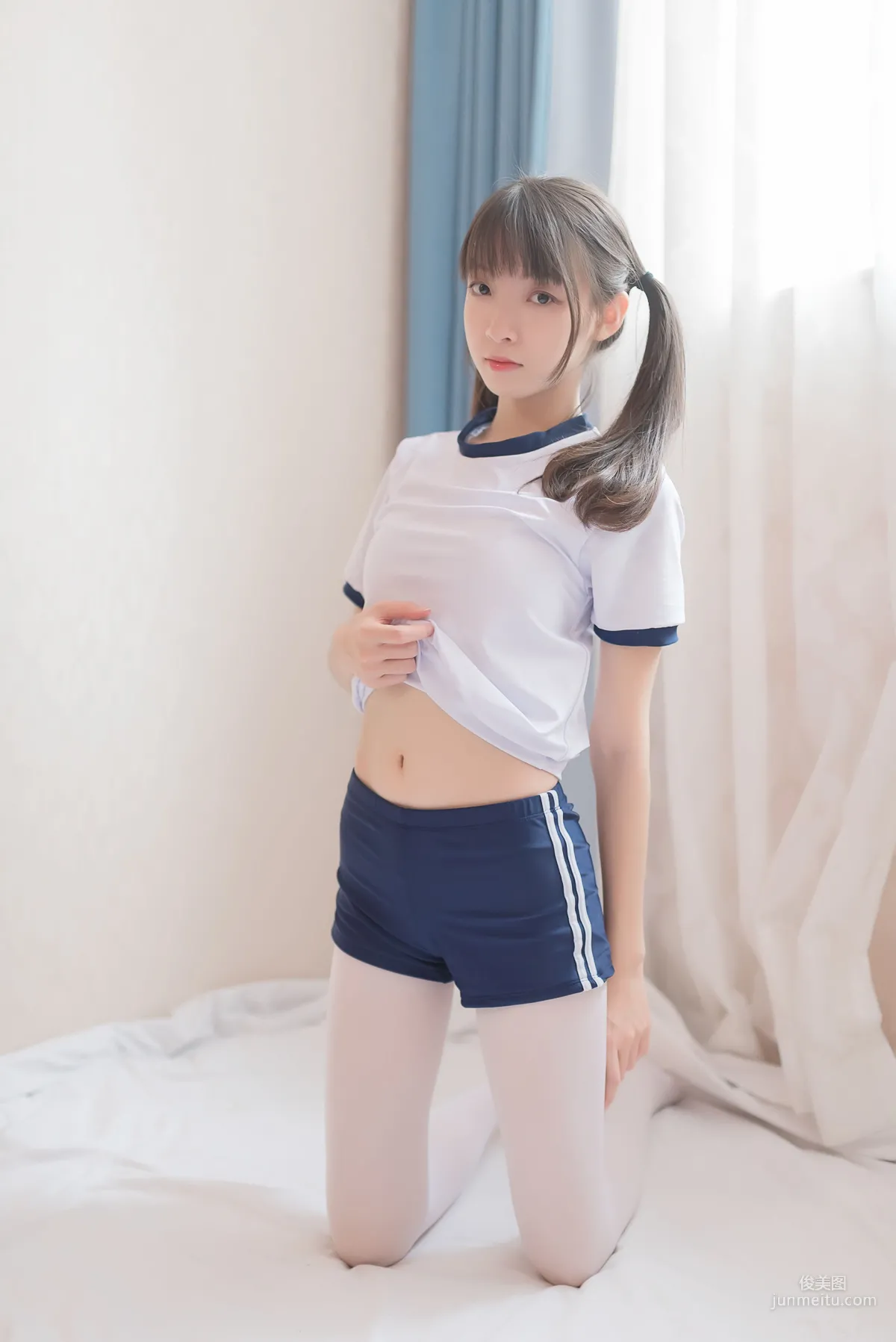 [风之领域] NO.006 运动白丝少女 写真集42
