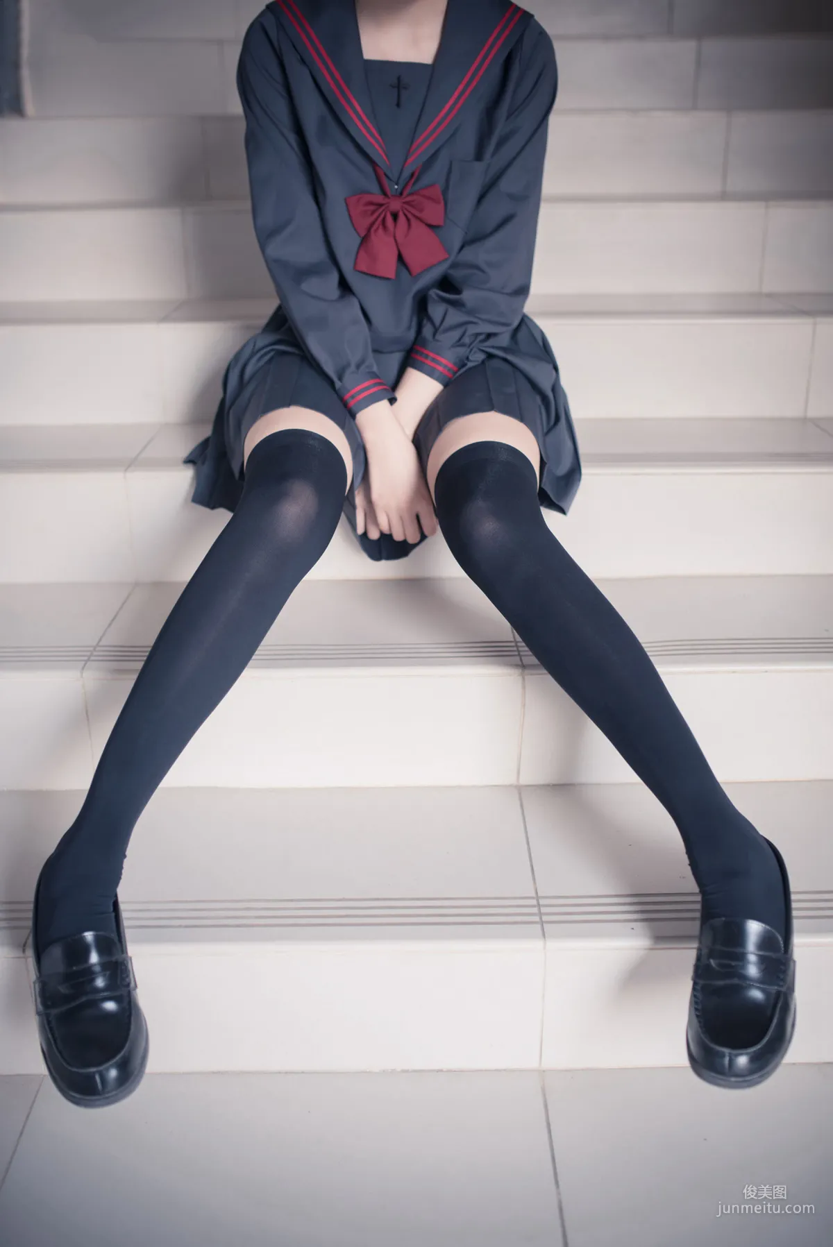 [風之領域] NO.120 超短情趣制服黑絲長腿2 寫真集 37