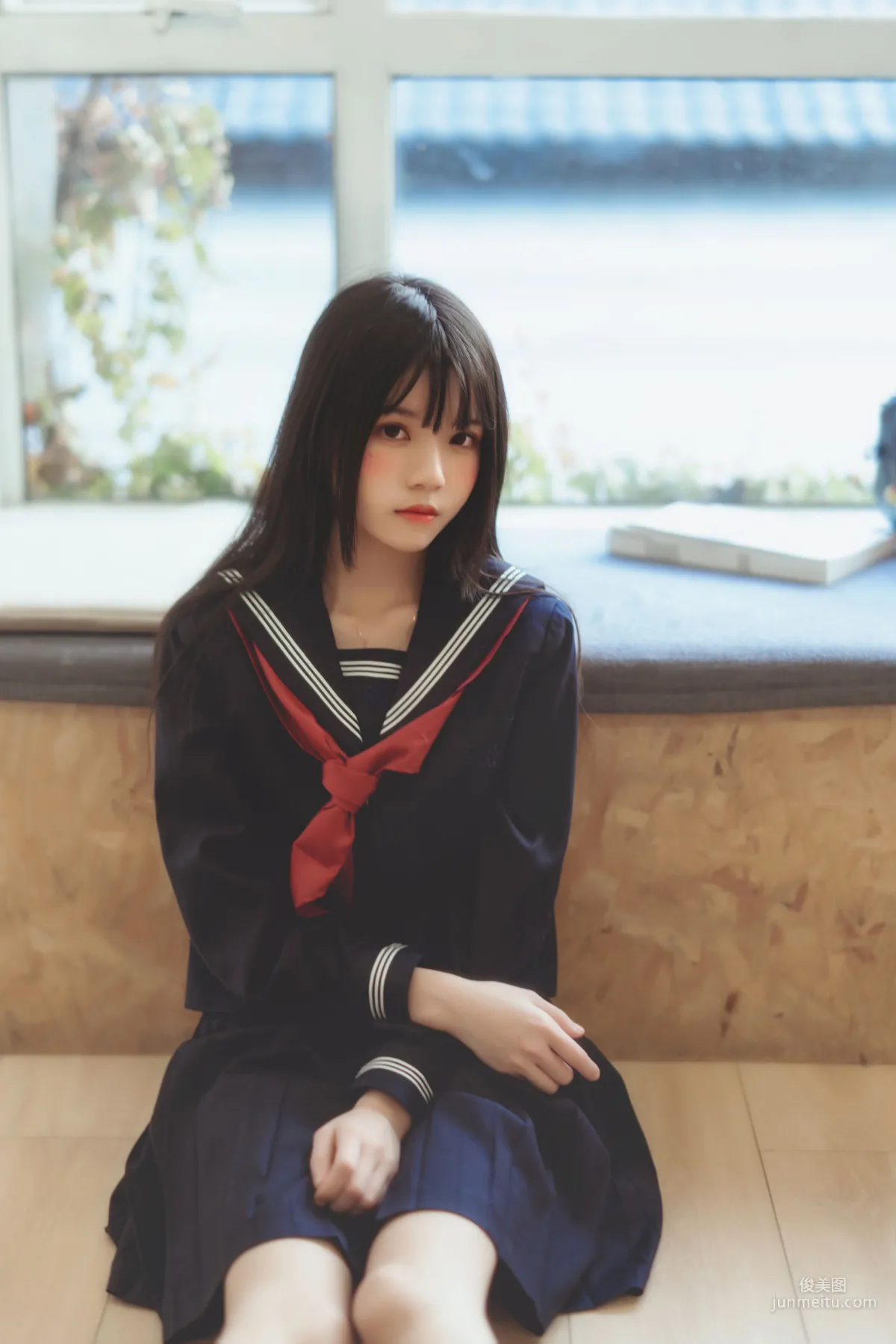 桜桃喵《(小少女)黑色水手服》 [蘿莉COS] 寫真集 32