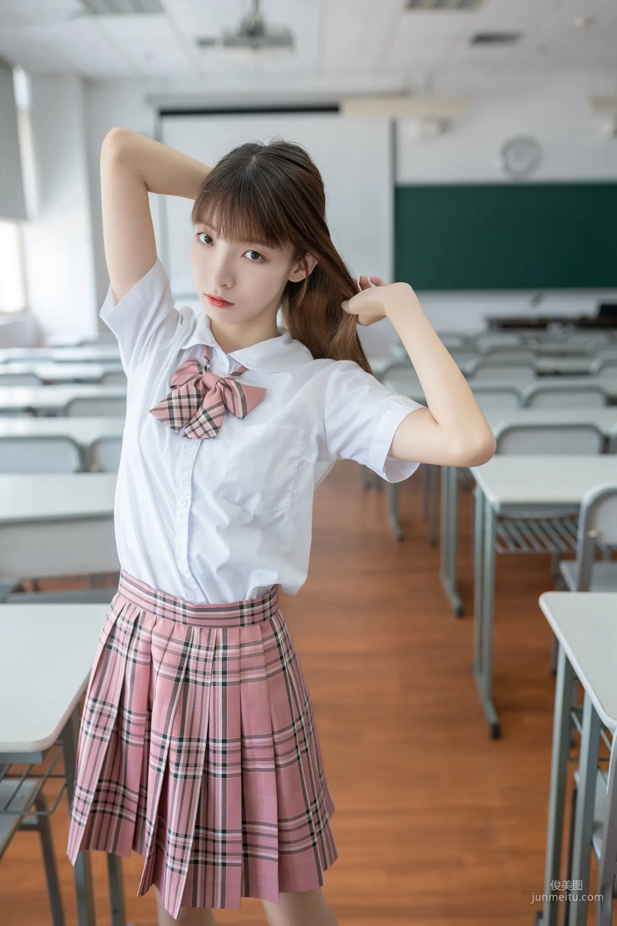 [風之領域] NO.108 JK學妹風情百褶裙 寫真集 42