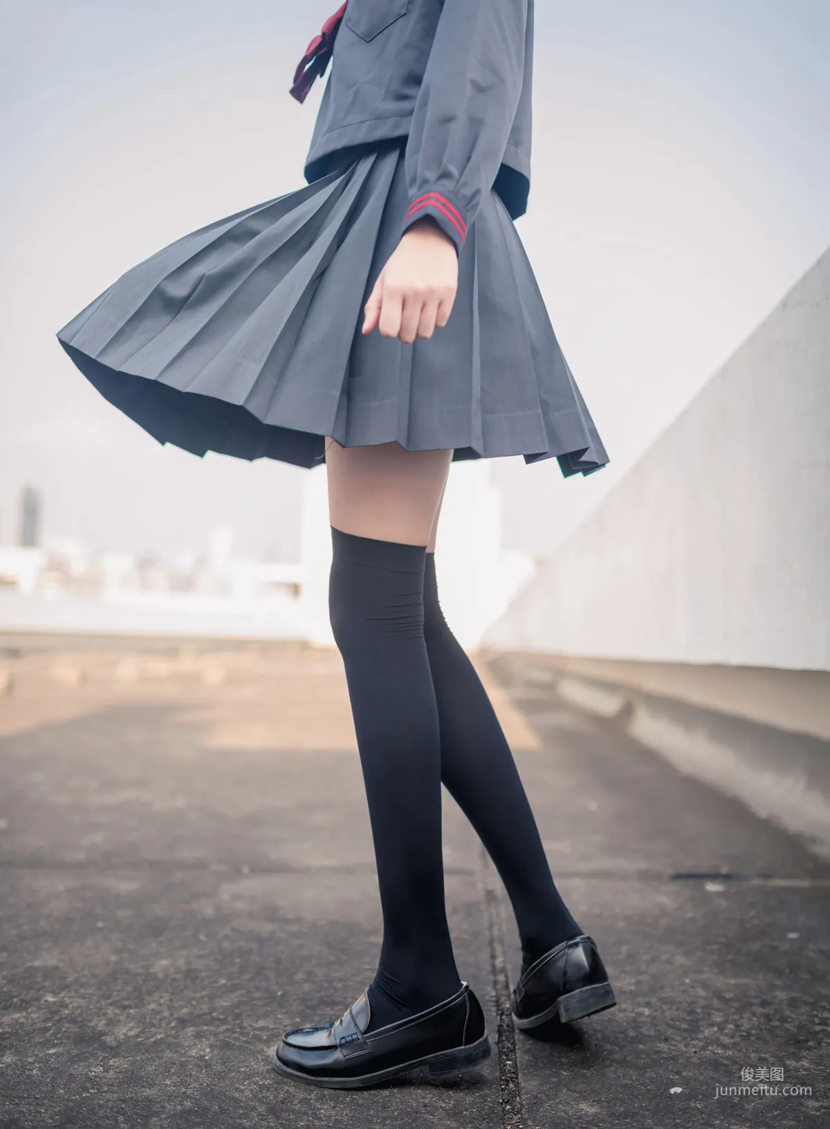 [風之領域] NO.120 超短情趣制服黑絲長腿2 寫真集 5