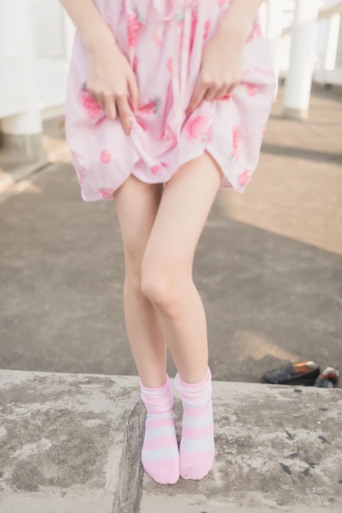 [风之领域] NO.035 粉嫩条纹小可爱 写真集39