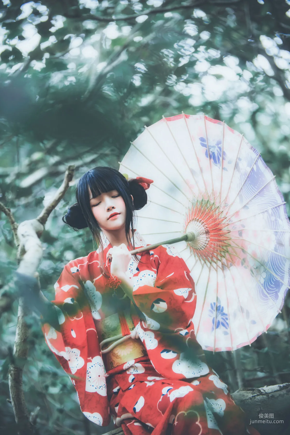 桜桃喵《夏日祭》 [萝莉COS] 写真集63