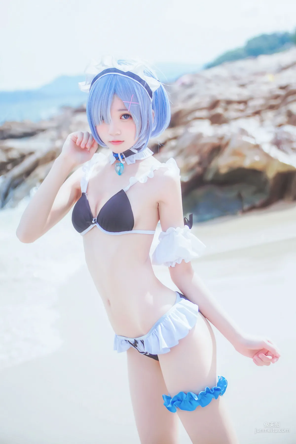 桜桃喵《蕾姆COS》 [萝莉COS] 写真集8