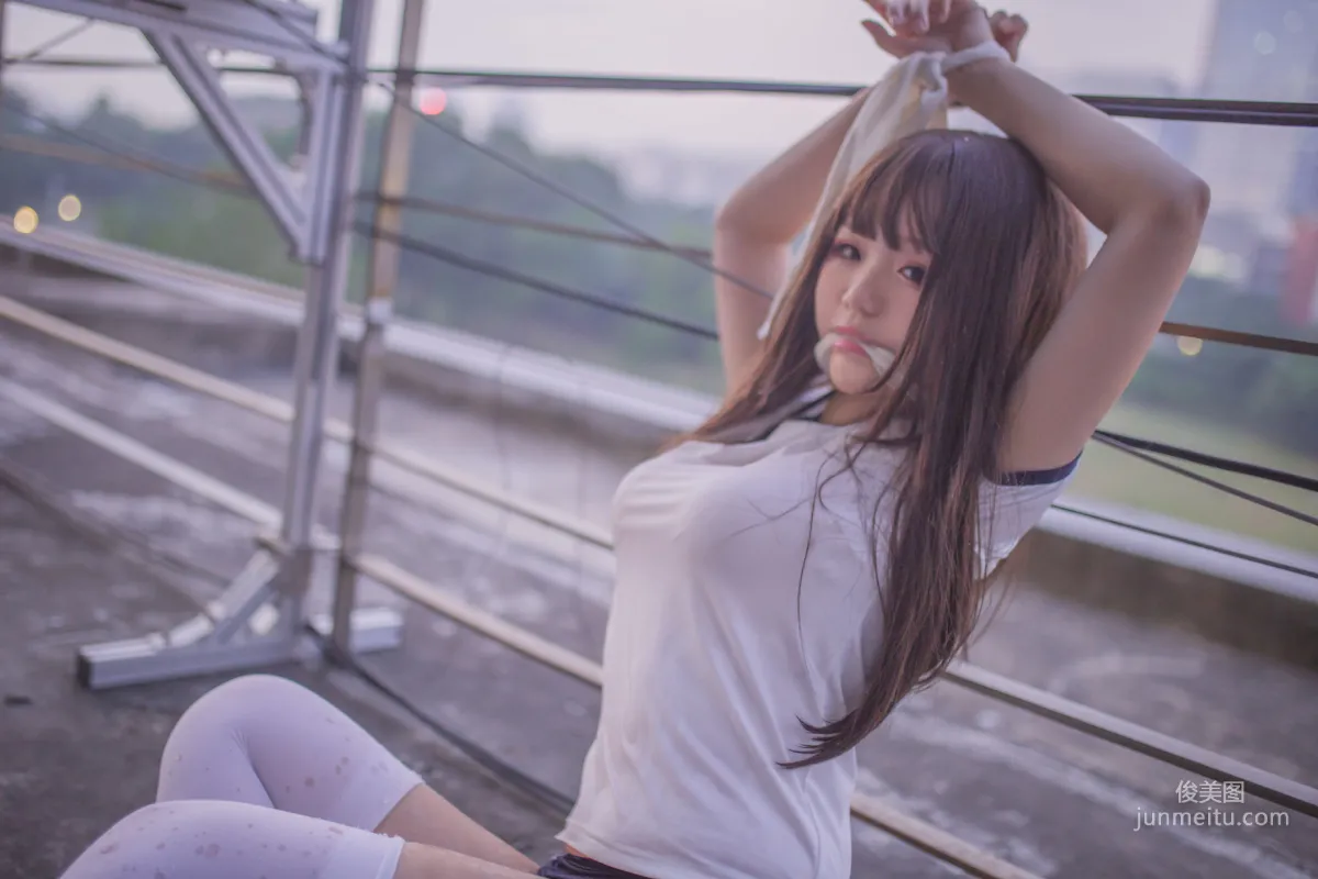 Yoko宅夏《白絲捆綁》 [蘿莉COS] 寫真集 24