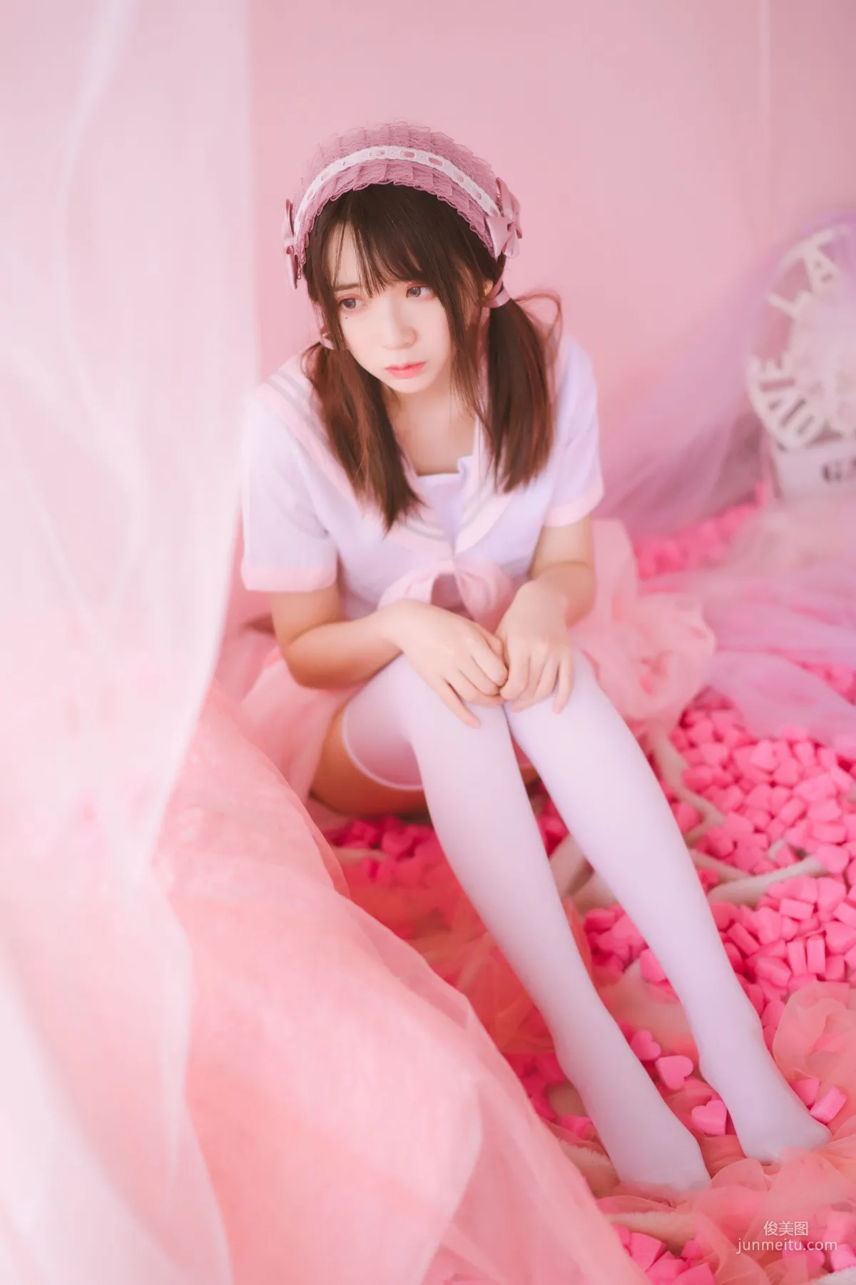瘋貓ss《絲襪狂想曲(粉)》 [蘿莉COS] 寫真集 40