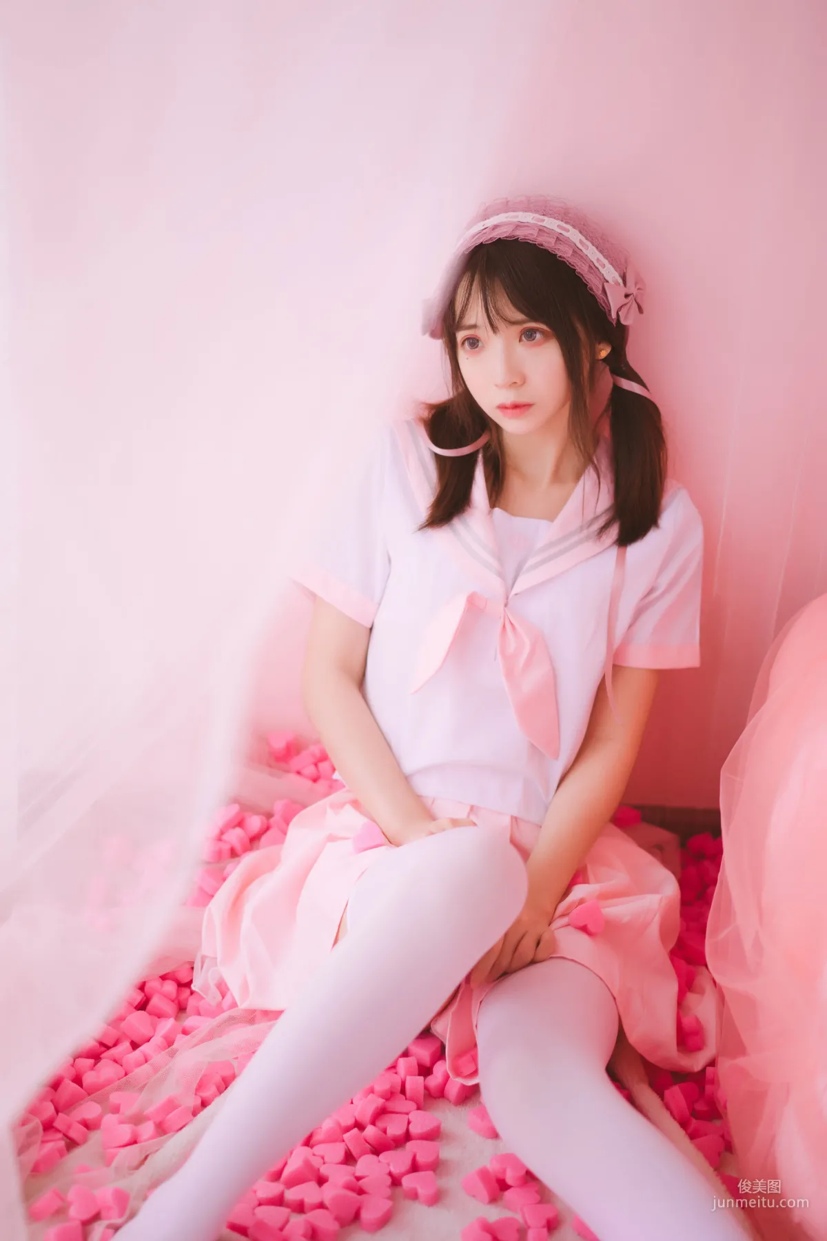 瘋貓ss《絲襪狂想曲(粉)》 [蘿莉COS] 寫真集 22