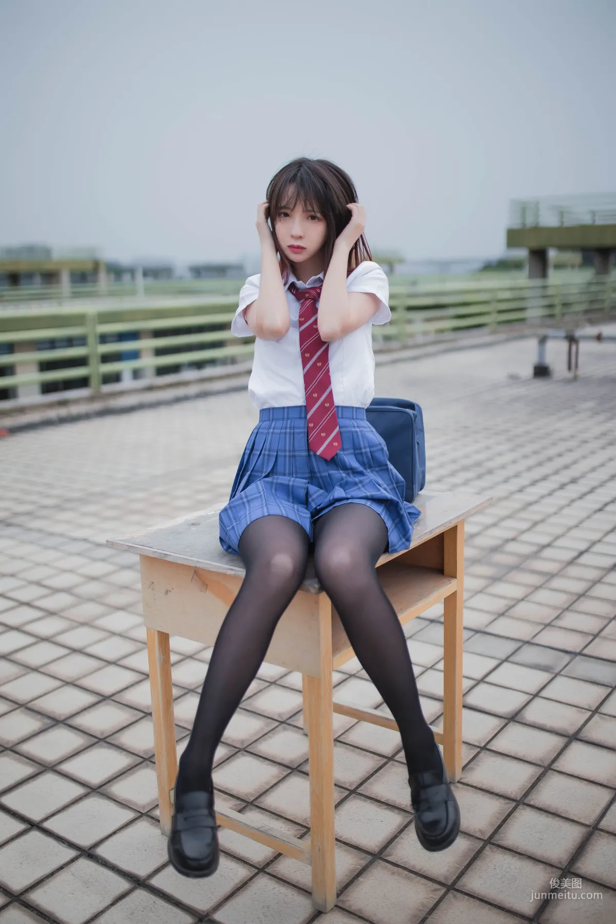 疯猫ss《叛逆青春少女》 [萝莉COS] 写真集32