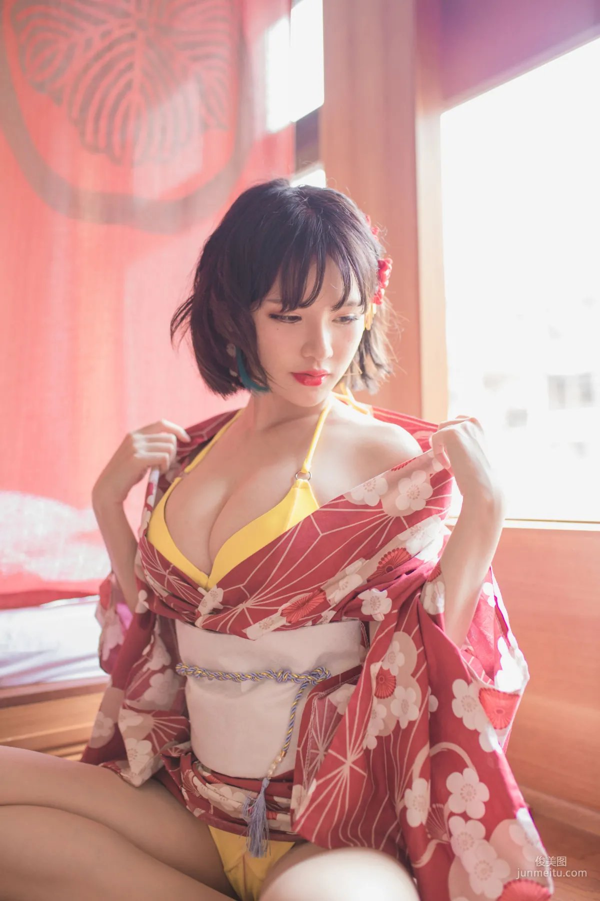 Yoko宅夏《妹湯物語(和服)》 [蘿莉COS] 寫真集 8