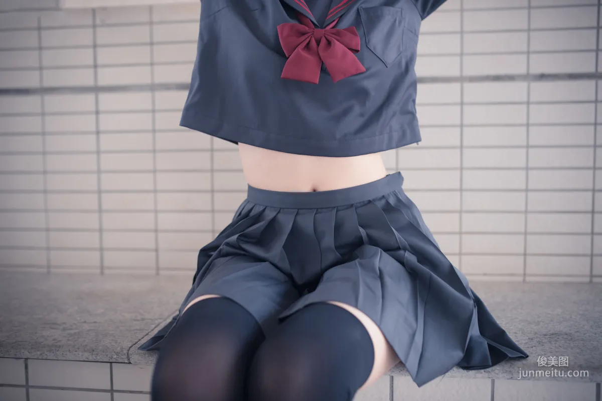 [風之領域] NO.120 超短情趣制服黑絲長腿2 寫真集 26