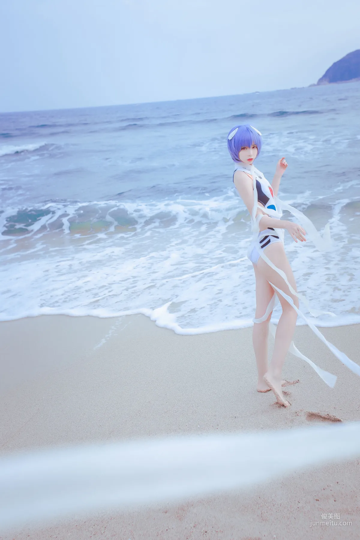 疯猫ss《泳装凌波女神》 [萝莉COS] 写真集6