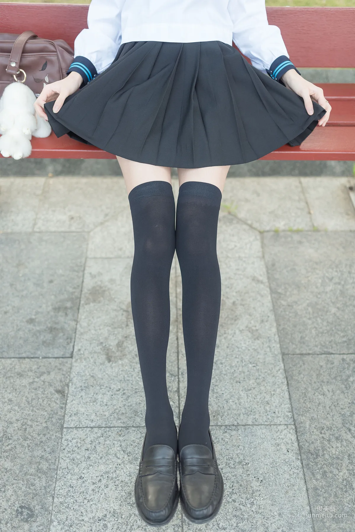 [风之领域] NO.003 黑丝美腿户外 写真集7