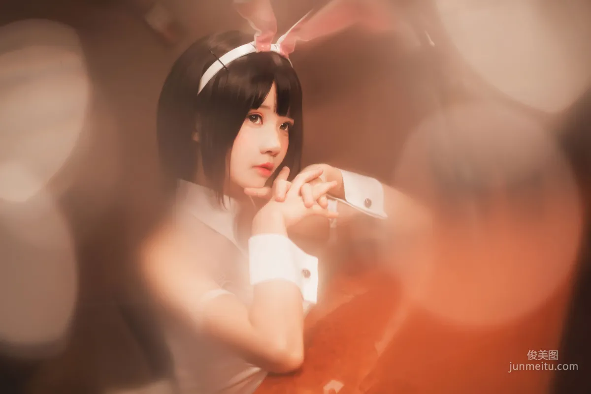 桜桃喵《(加藤惠)兔女郎》 [萝莉COS] 写真集29