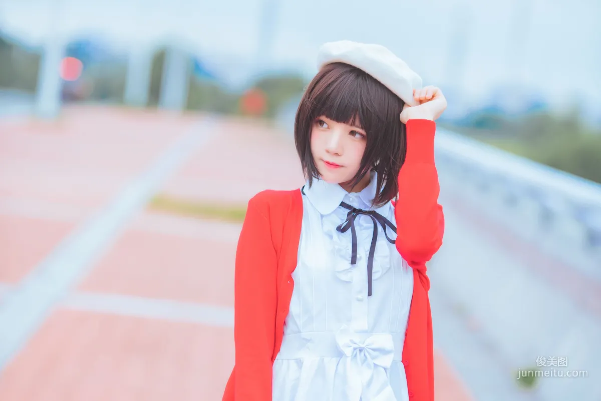 桜桃喵《(加藤惠)常服》 [蘿莉COS] 寫真集 17