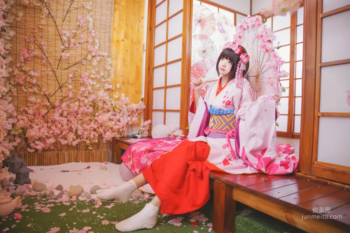 桜桃喵《(加藤惠)和服》 [蘿莉COS] 寫真集 6