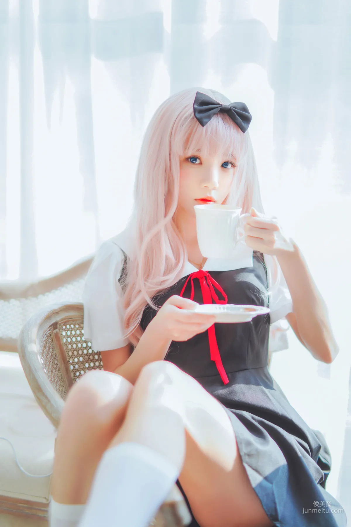 桜桃喵《藤原千花》 [蘿莉COS] 寫真集 31
