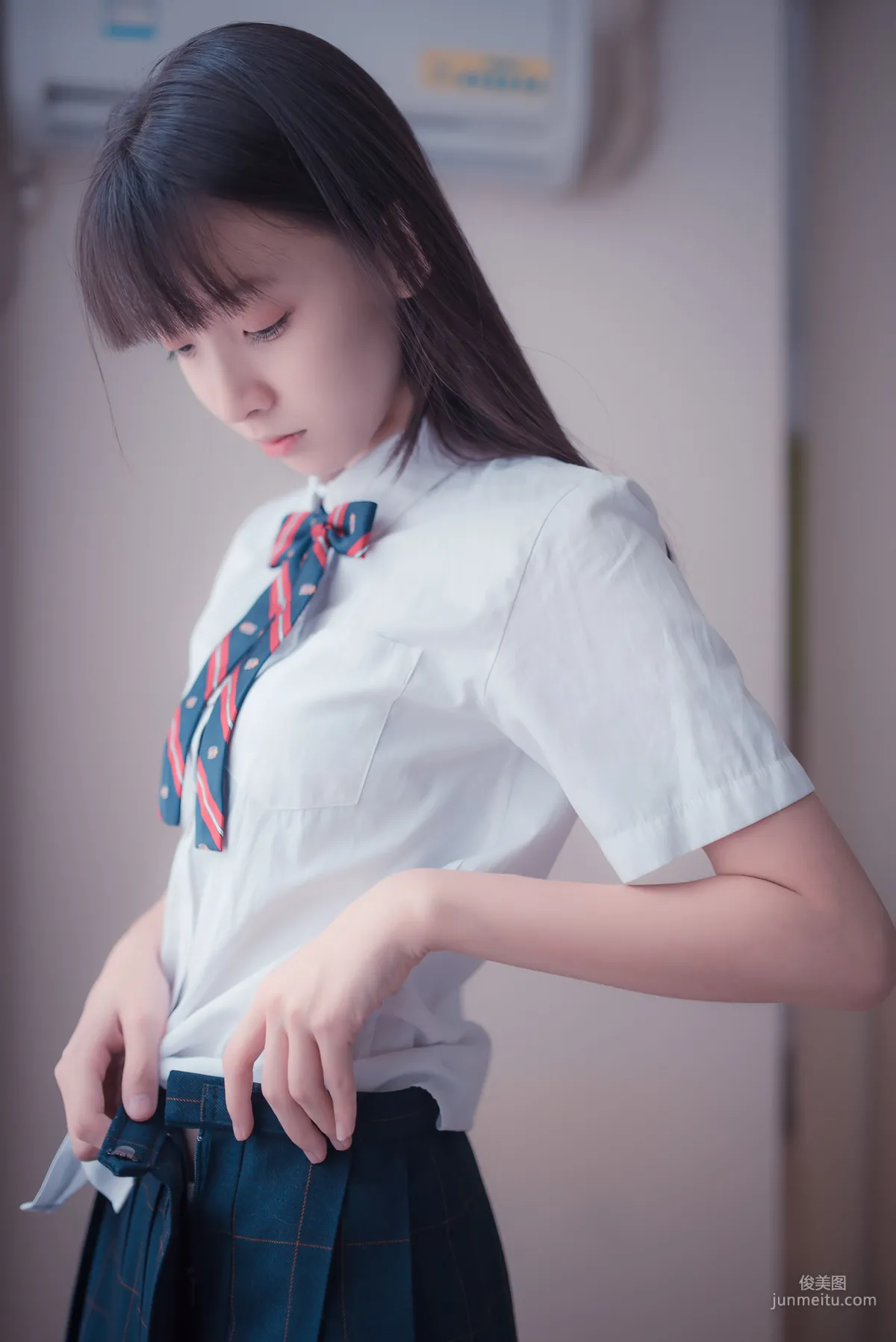 [风之领域] NO.004 邻家白丝清新女孩 写真集13