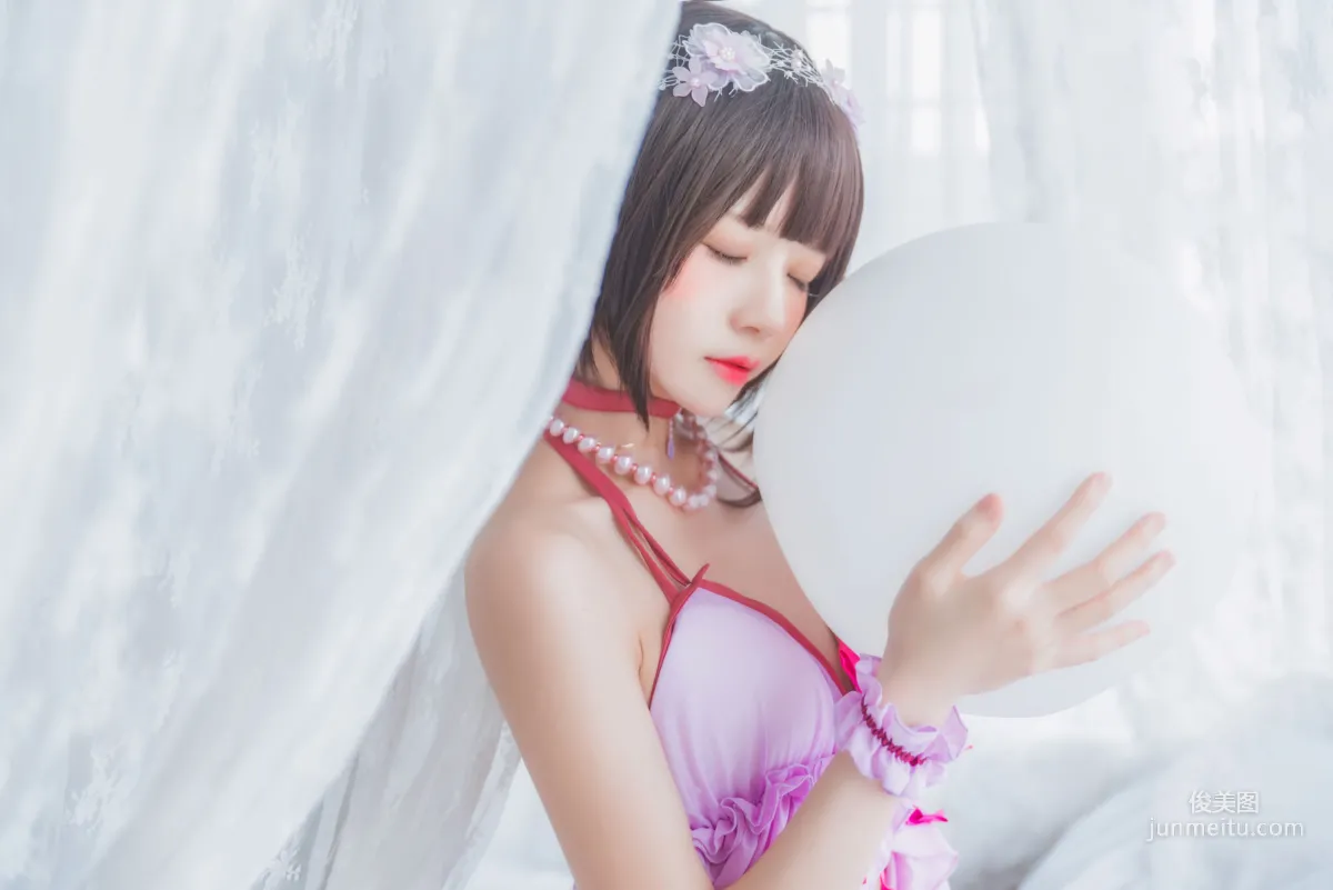 桜桃喵《(加藤惠)小睡裙》 [蘿莉COS] 寫真集 24
