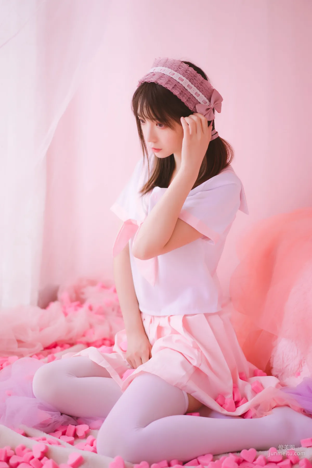 瘋貓ss《絲襪狂想曲(粉)》 [蘿莉COS] 寫真集 30