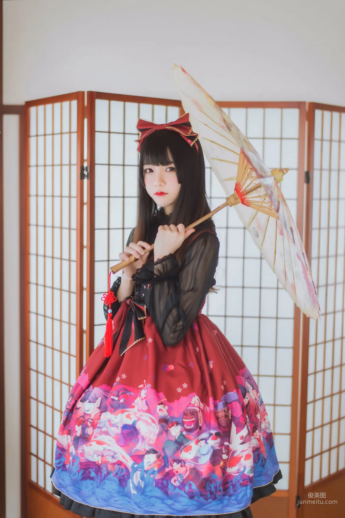 桜桃喵《和風lolita》 [蘿莉COS] 寫真集 2