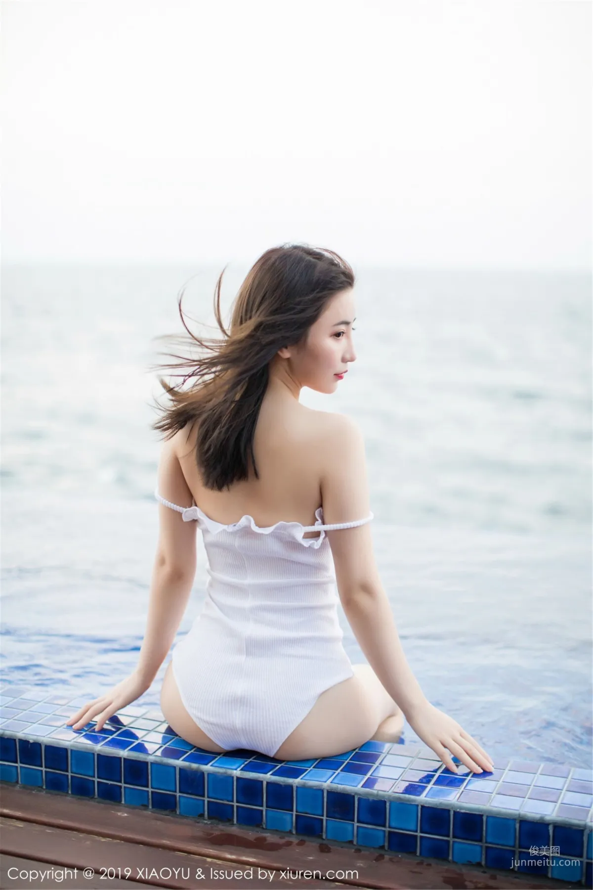 绯月櫻-Cherry《 别墅，大海，美女~~風景無限！》 [語畫界XIAOYU] Vol.071 寫真集 15