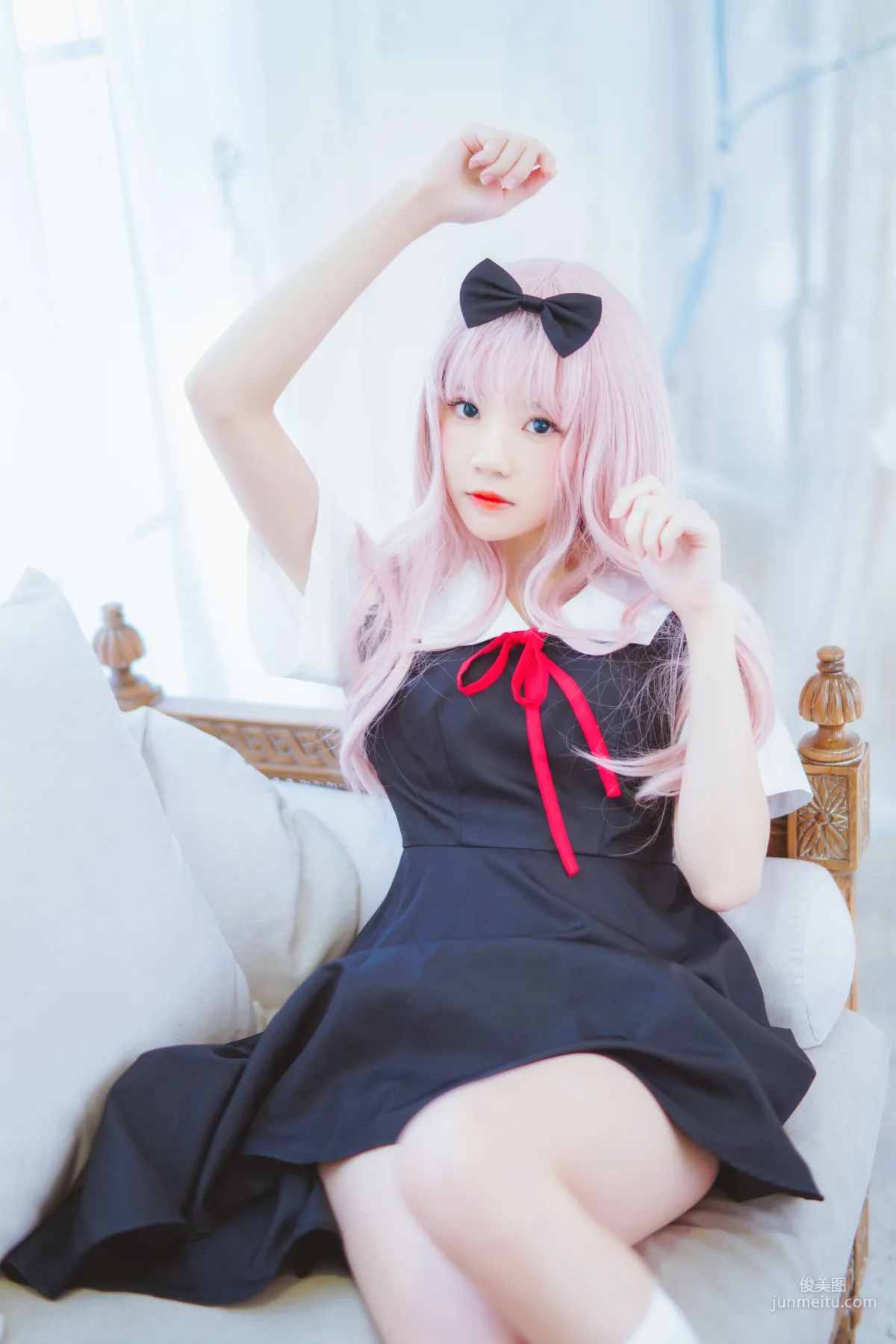 桜桃喵《藤原千花》 [蘿莉COS] 寫真集 8