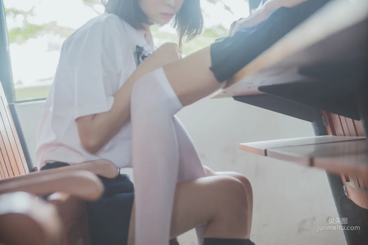 桜桃喵&瘋貓ss《JK百合》 [蘿莉COS] 寫真集 29