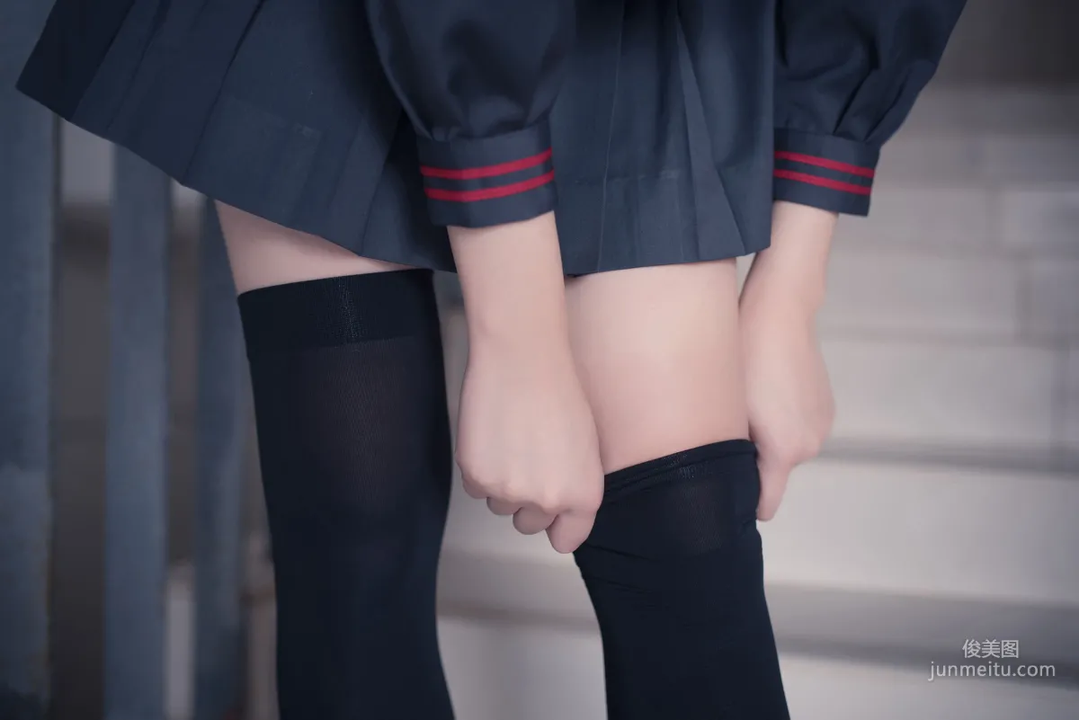 [風之領域] NO.120 超短情趣制服黑絲長腿2 寫真集 34