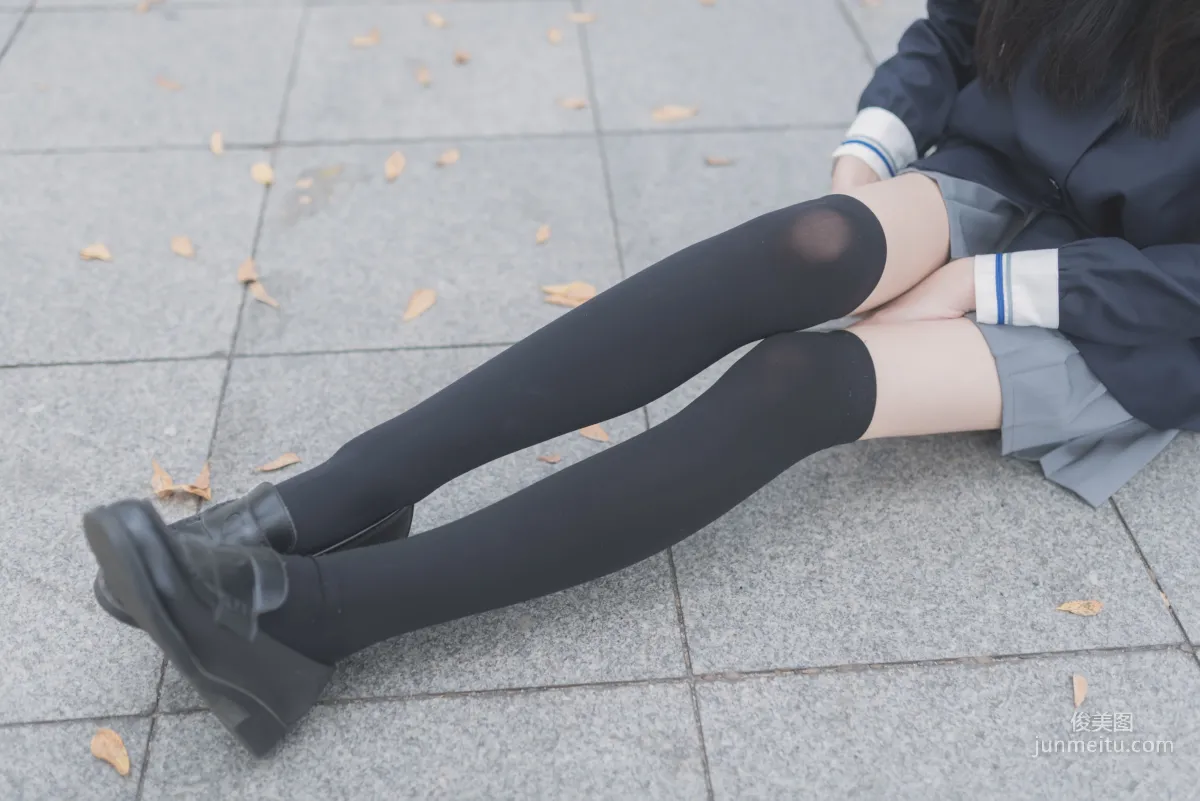 [风之领域] NO.021 学妹户外黑丝1 写真集15