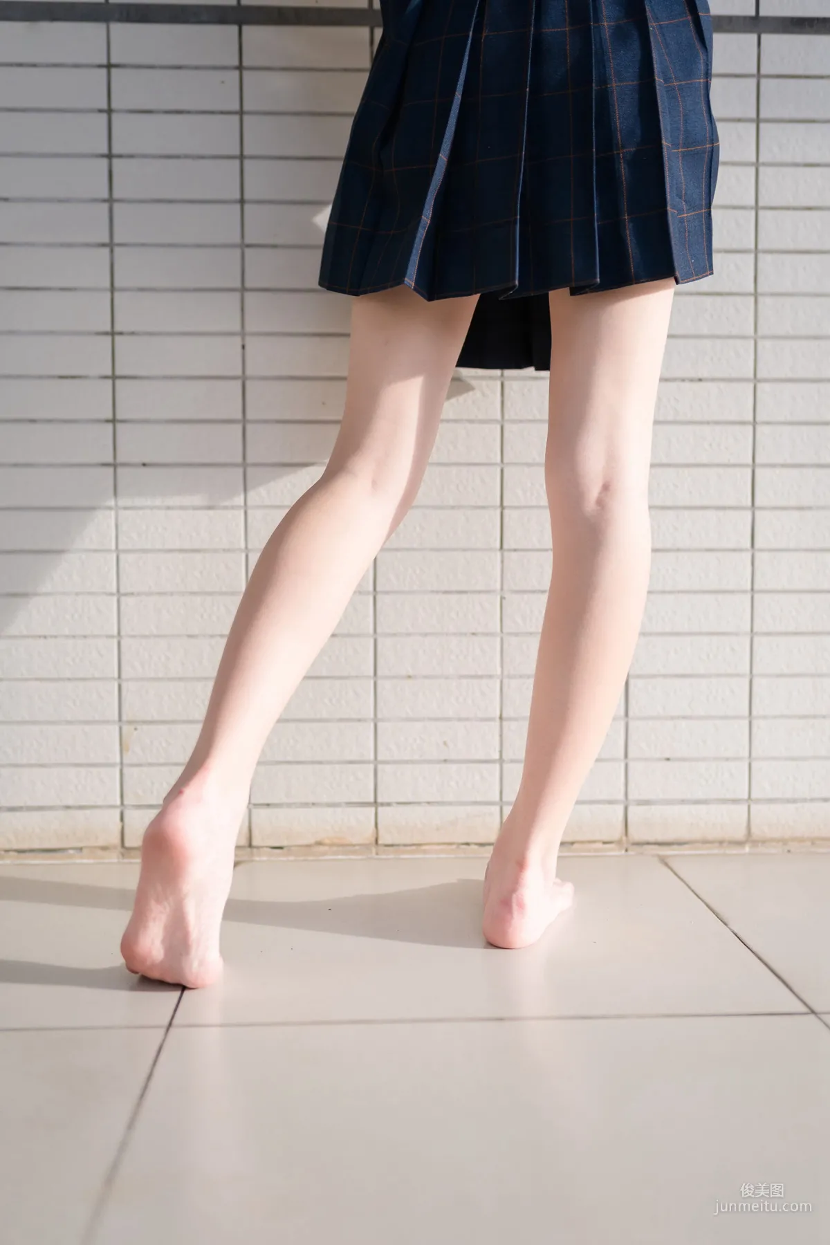 [风之领域] NO.070 午后阳光下的黑丝学妹 写真集34