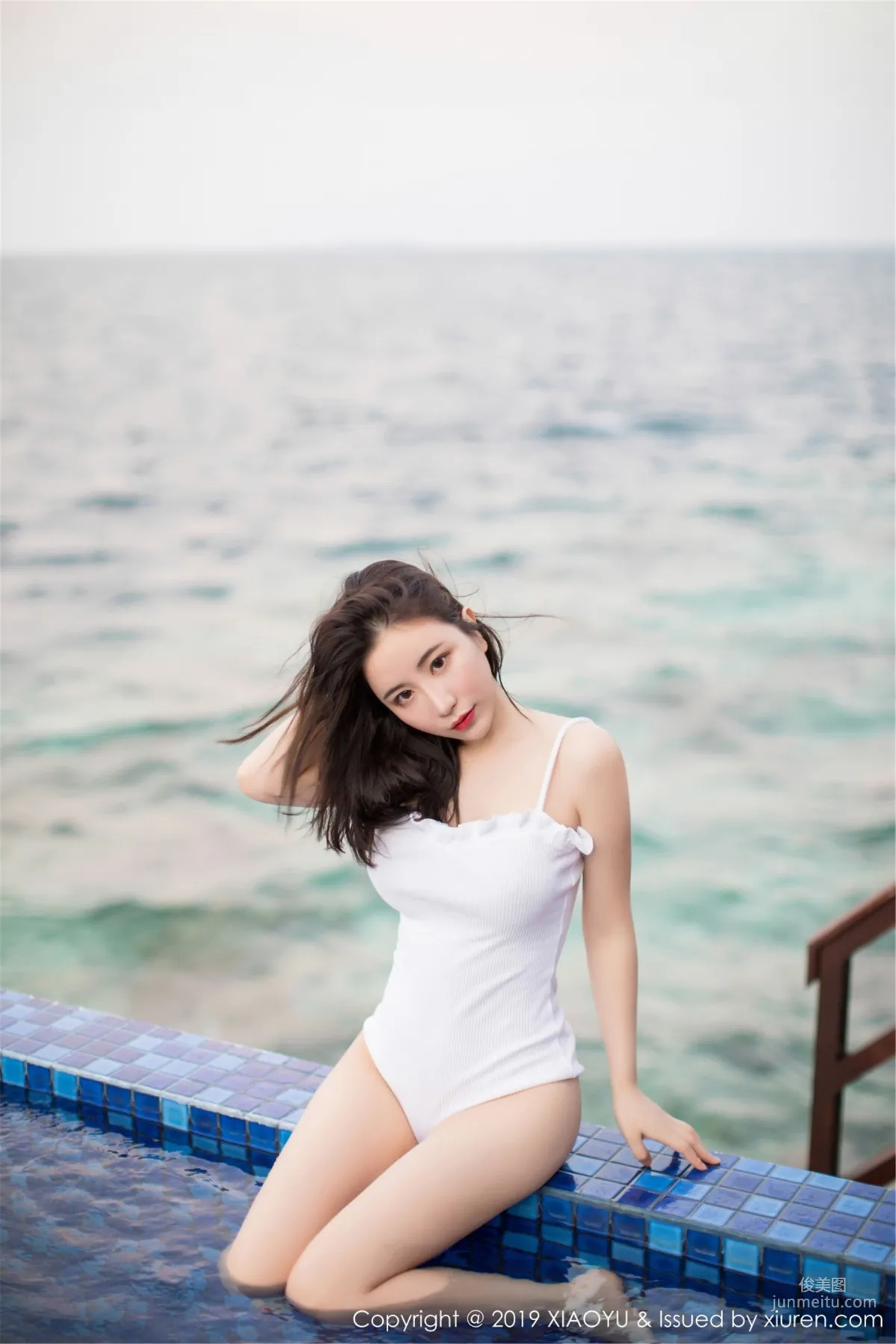 绯月櫻-Cherry《 别墅，大海，美女~~風景無限！》 [語畫界XIAOYU] Vol.071 寫真集 22