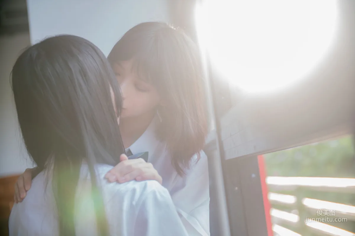 桜桃喵&瘋貓ss《JK百合》 [蘿莉COS] 寫真集 10
