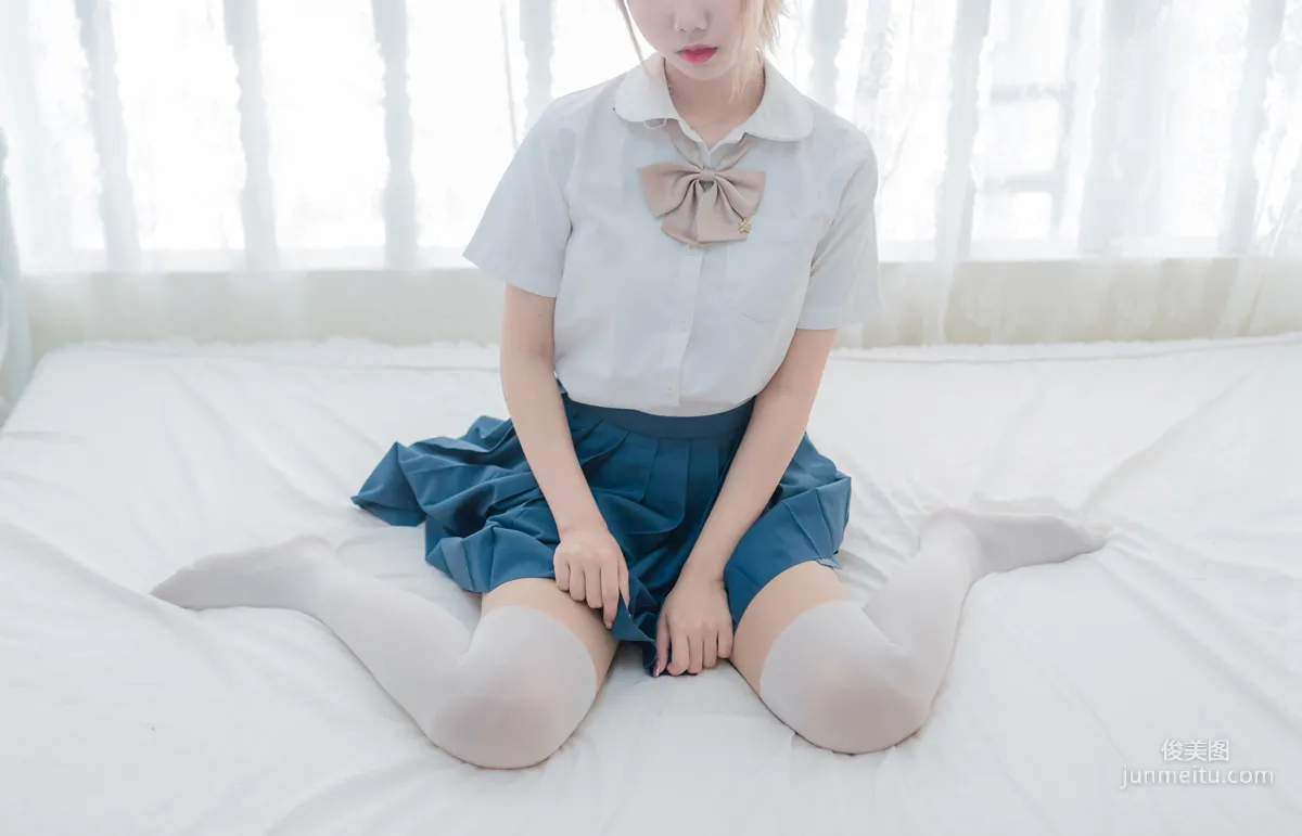 [风之领域] NO.075 午后阳光下的白丝学妹 写真集20
