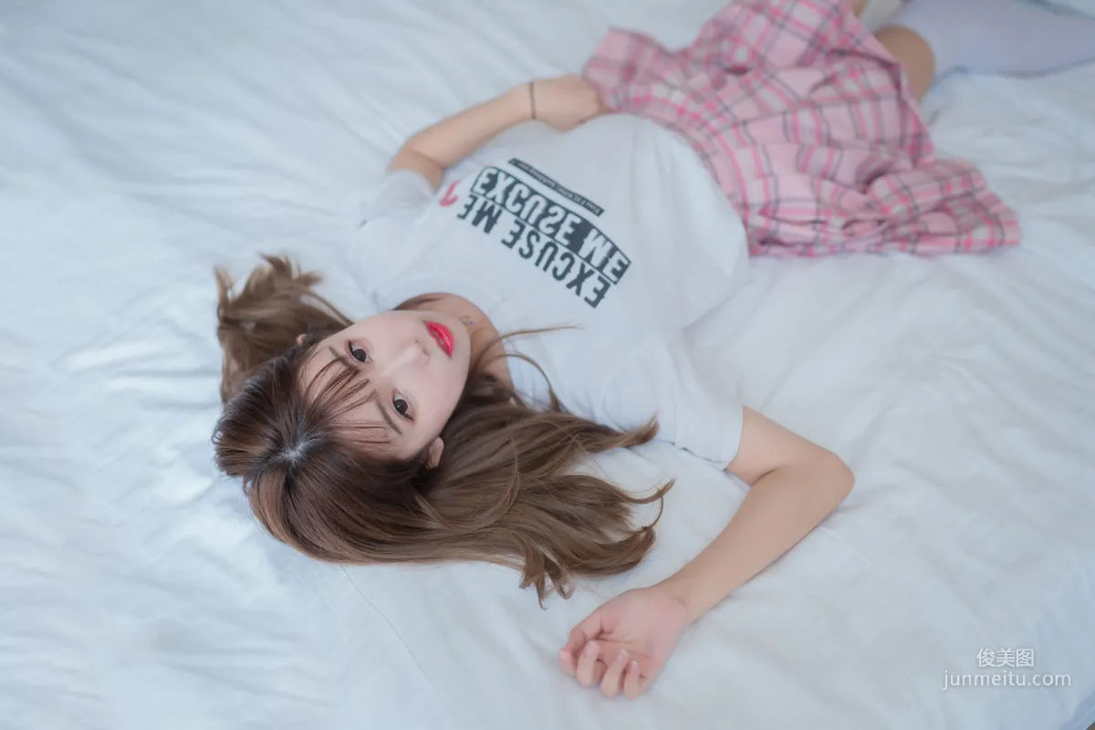 [風之領域] NO.066 超美氣質格子裙少女 寫真集 10