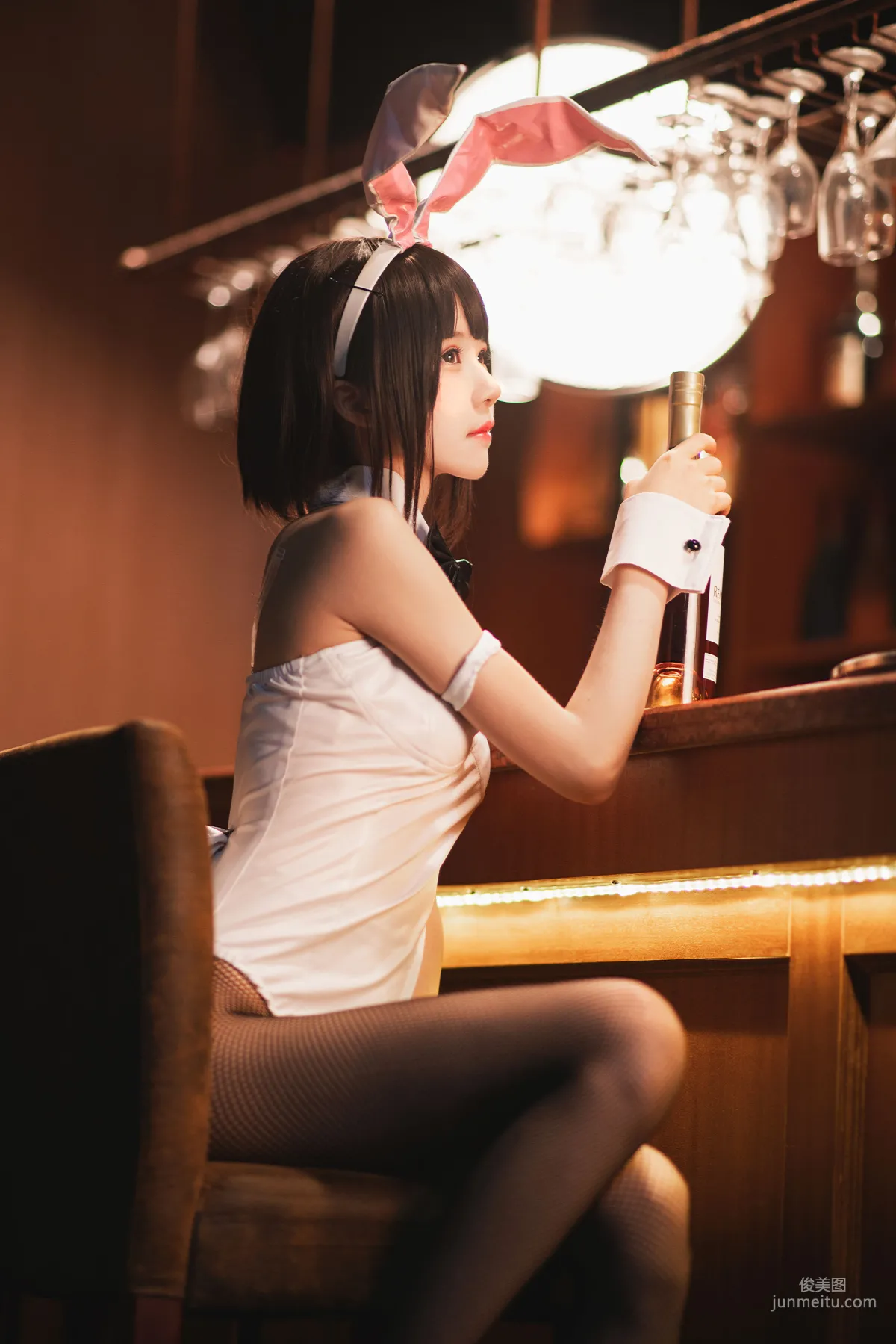 桜桃喵《(加藤惠)兔女郎》 [萝莉COS] 写真集4