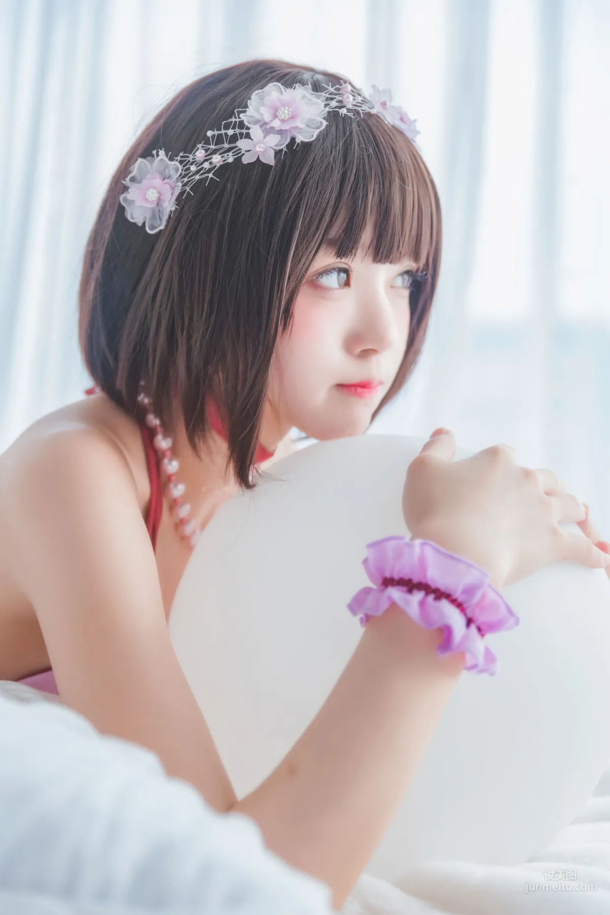 桜桃喵《(加藤惠)小睡裙》 [蘿莉COS] 寫真集 25