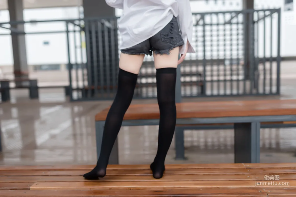 [风之领域] NO.039 白衬衫黑丝美腿 写真集13