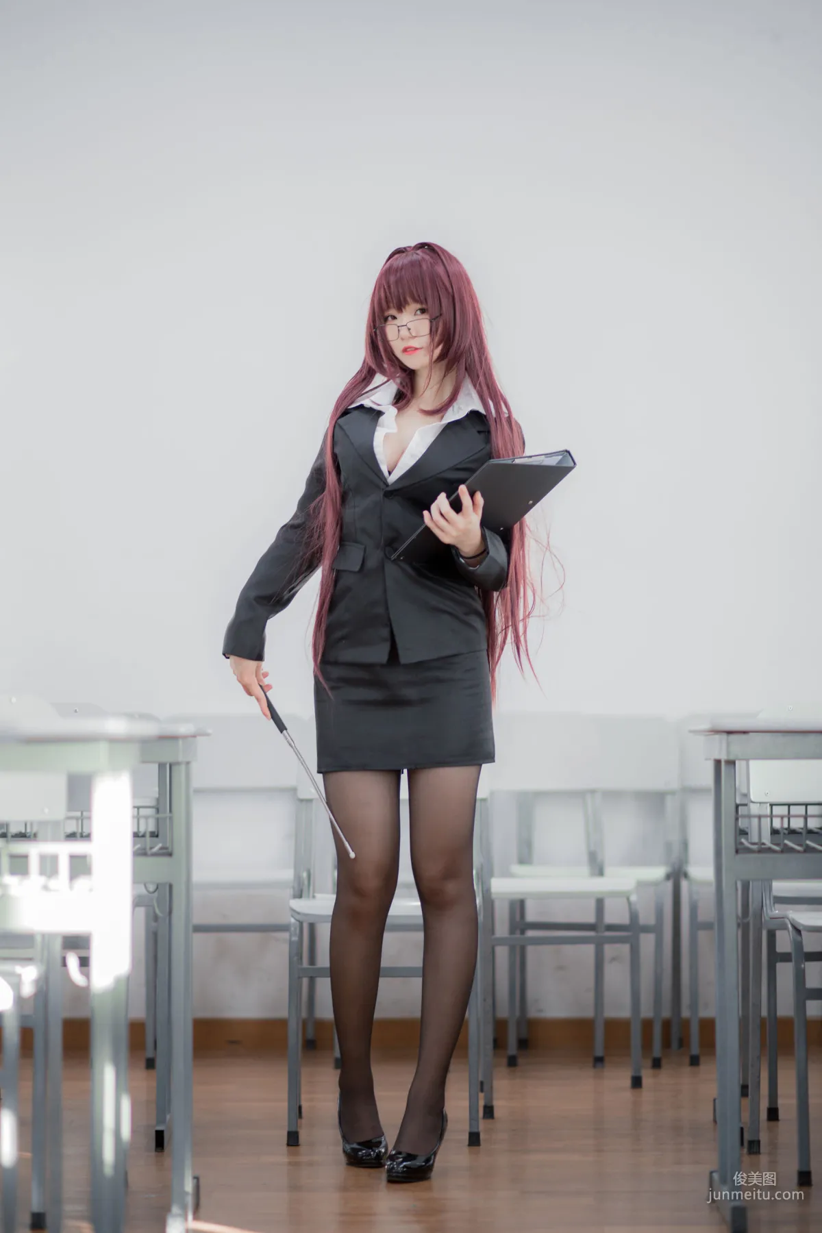 Yoko宅夏《斯卡哈教師》 [蘿莉COS] 寫真集 30