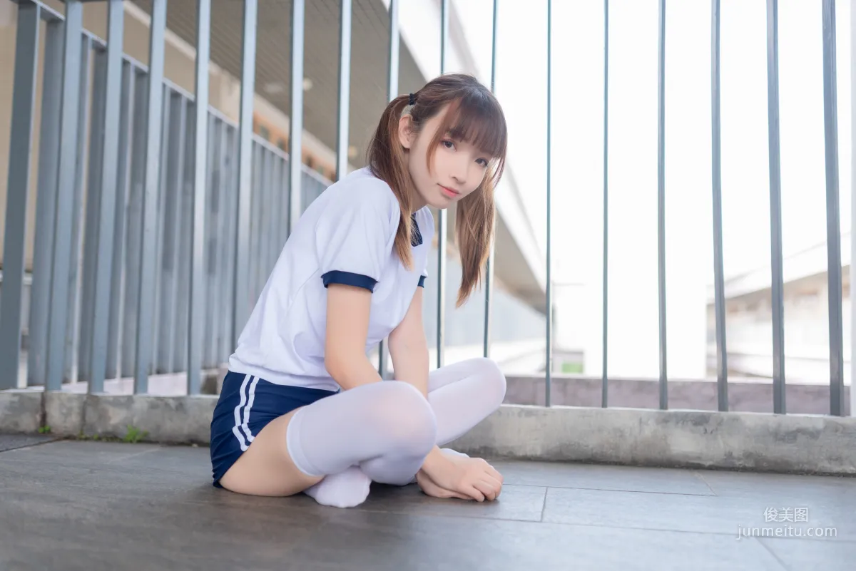 [风之领域] NO.045 清新体操服白丝女孩 写真集28