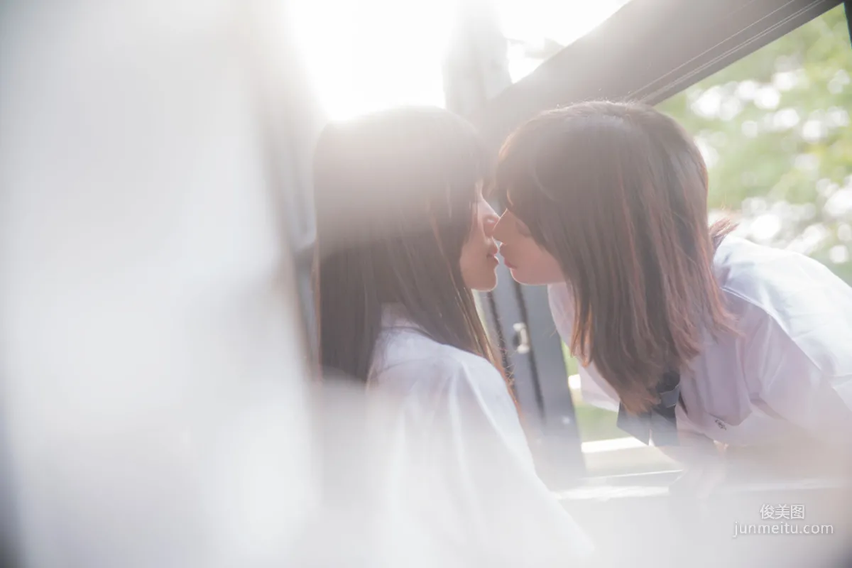 桜桃喵&瘋貓ss《JK百合》 [蘿莉COS] 寫真集 13
