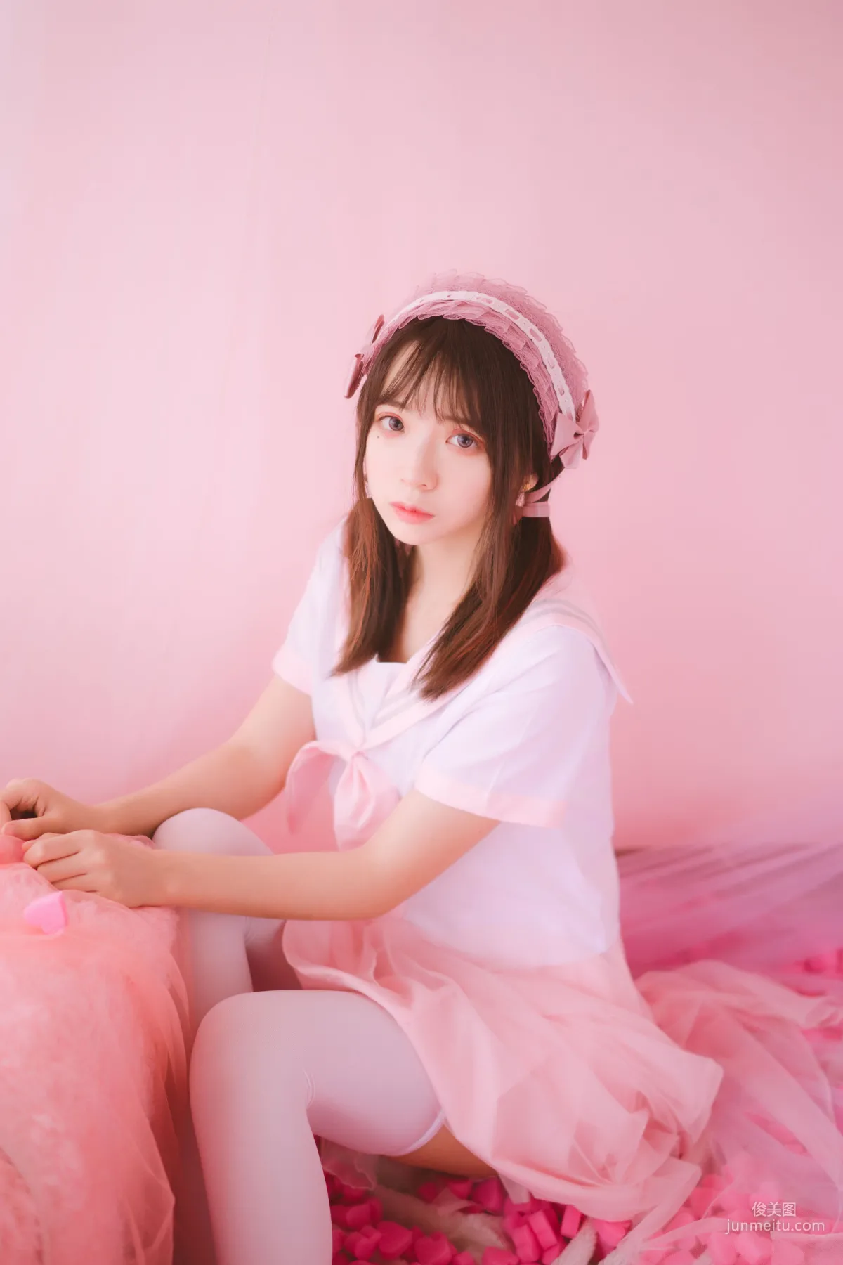 瘋貓ss《絲襪狂想曲(粉)》 [蘿莉COS] 寫真集 36