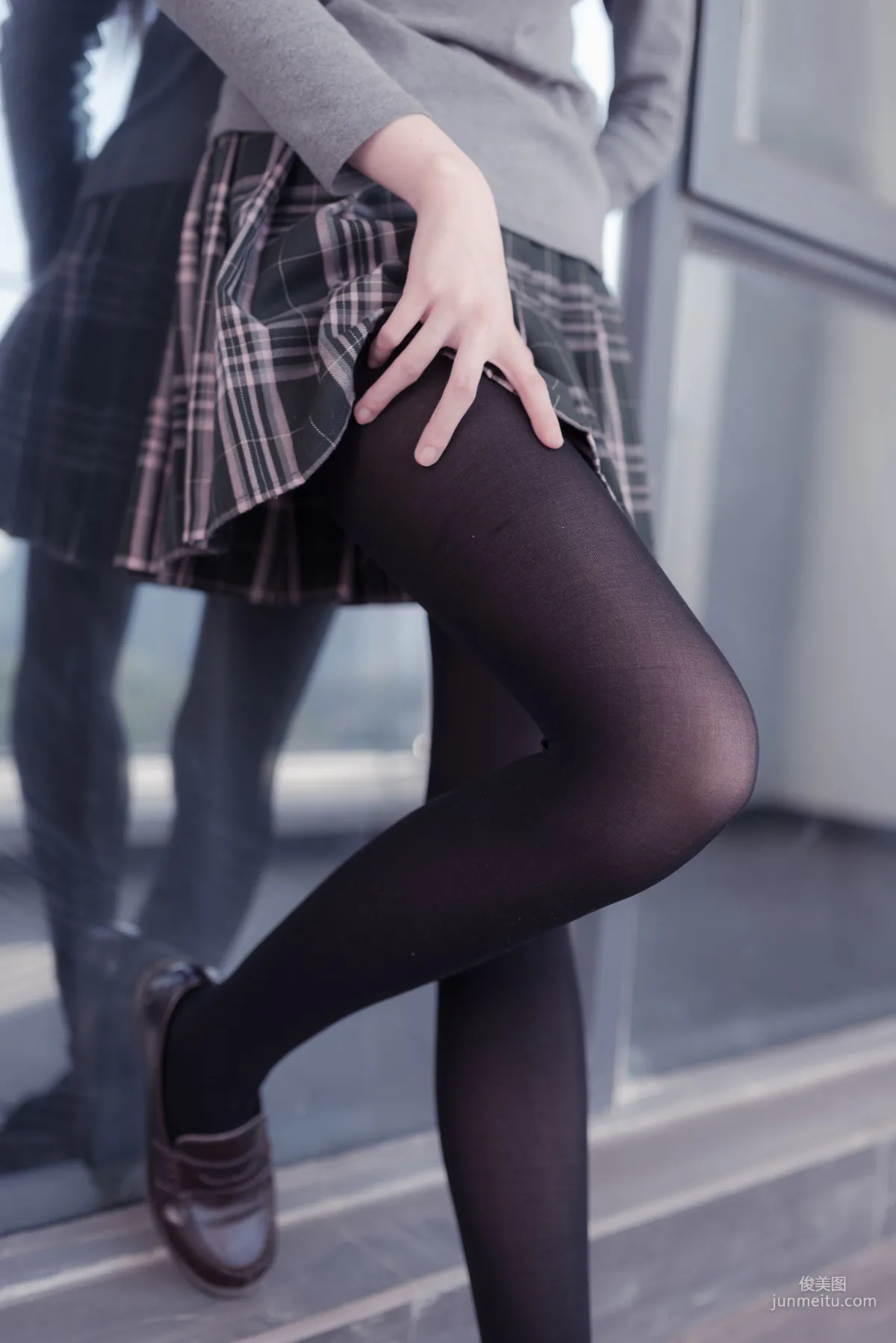 [风之领域] NO.023 黑丝JK日系风 写真集15