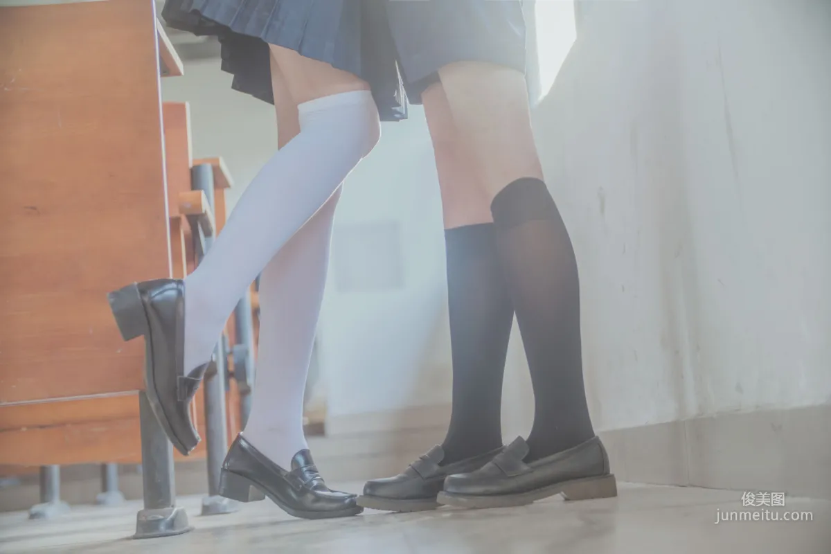 桜桃喵&瘋貓ss《JK百合》 [蘿莉COS] 寫真集 9