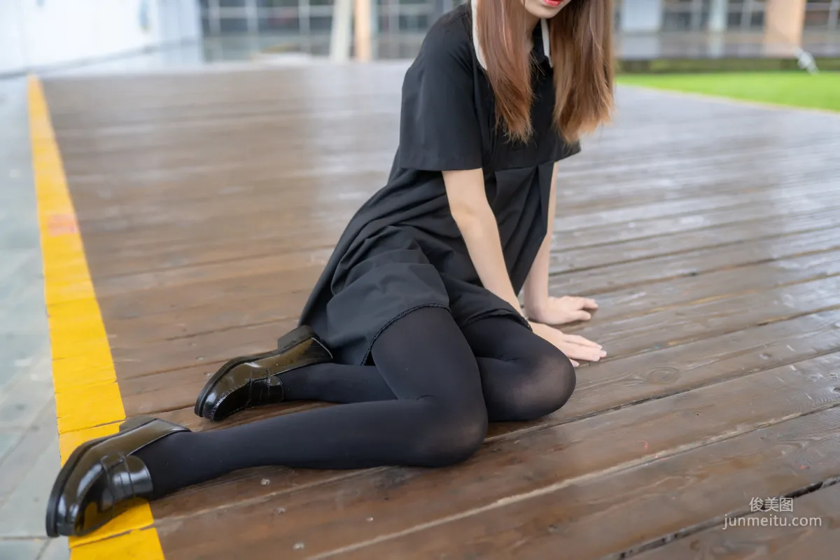 [风之领域] NO.064 户外黑丝长腿 写真集5