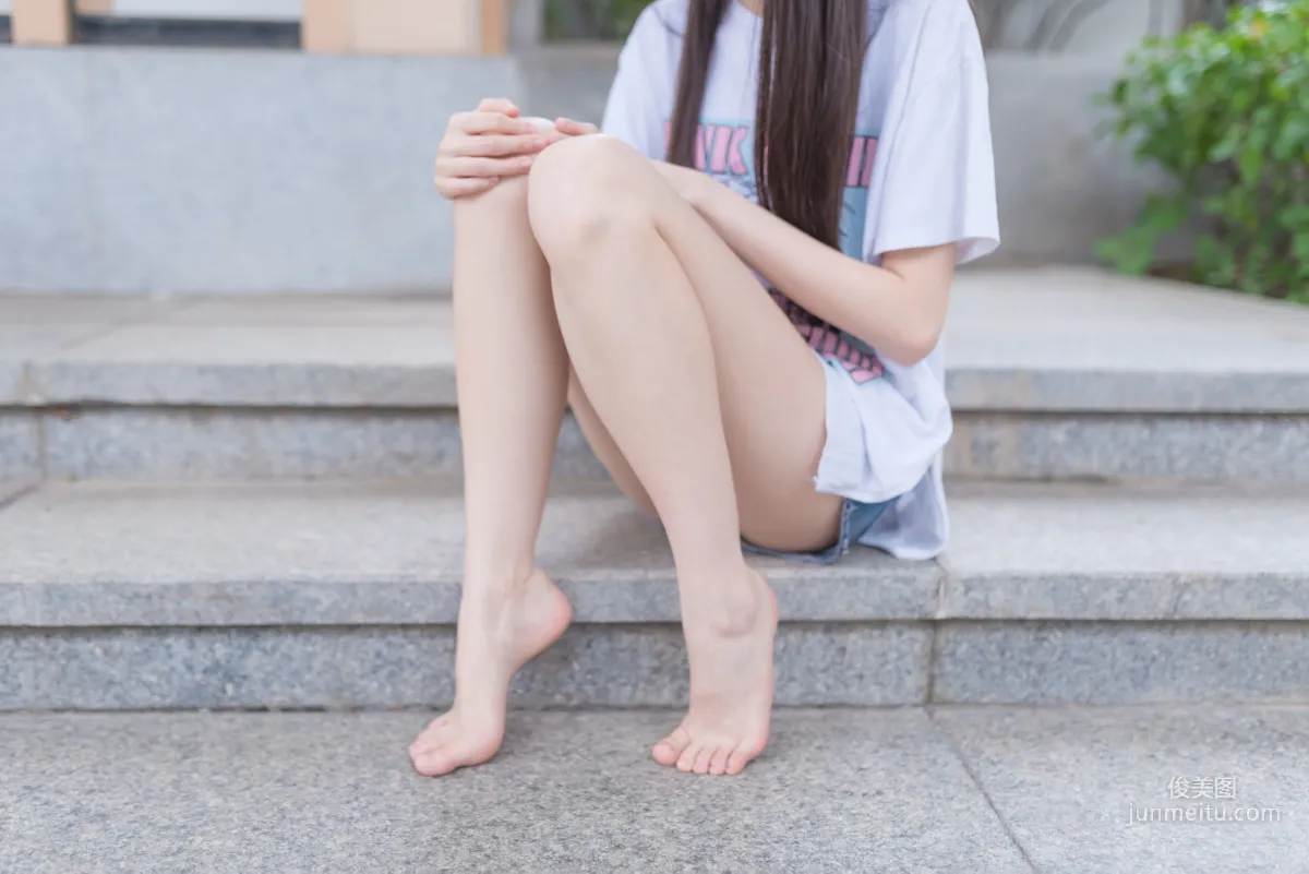 [风之领域] NO.058 超短牛仔短裤 写真集18