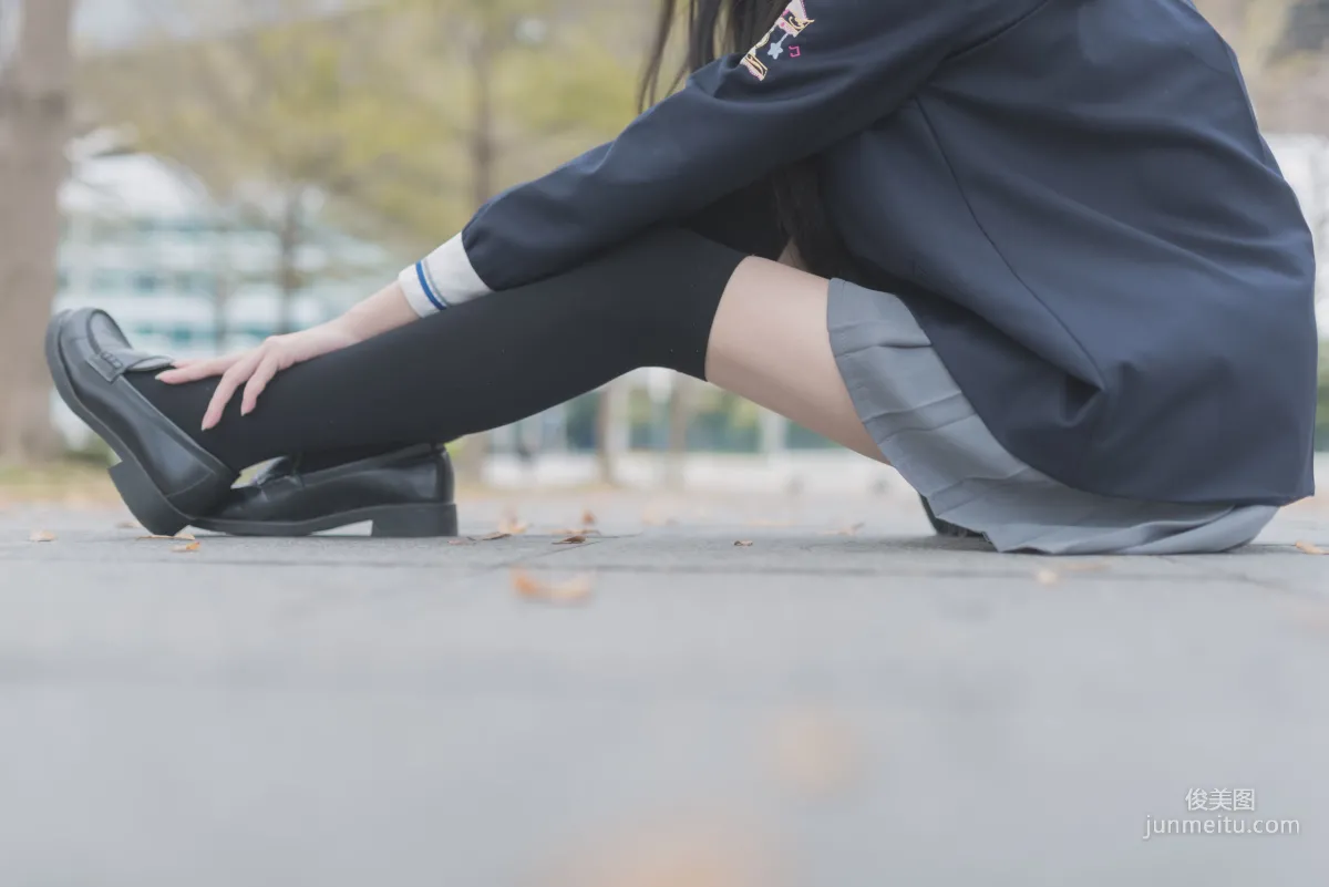 [风之领域] NO.021 学妹户外黑丝1 写真集13